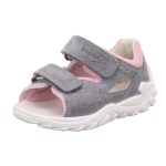 Superfit Flow baba szandál szürke-neon sárga