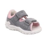 Superfit Flow baba szandál szürke-neon sárga