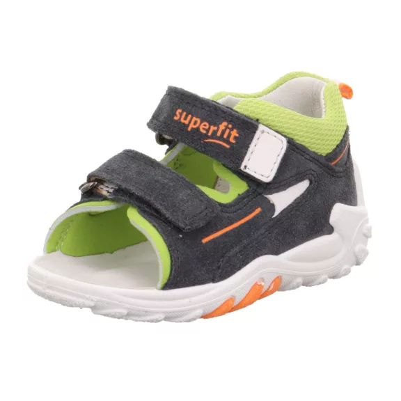 Superfit Flow szandál szürke-lime Superfit Flow szandál szürke-lime