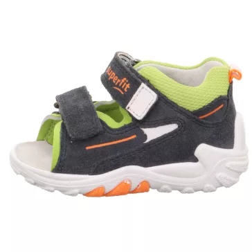 Superfit Flow szandál szürke-lime