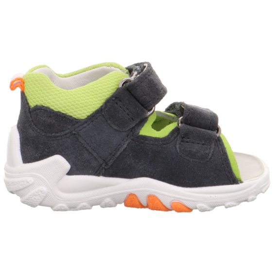 Superfit Flow szandál szürke-lime Superfit Flow szandál szürke-lime