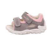 Superfit Flow baba szandál szürke-rózsaszín