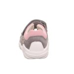 Superfit Flow baba szandál szürke-rózsaszín