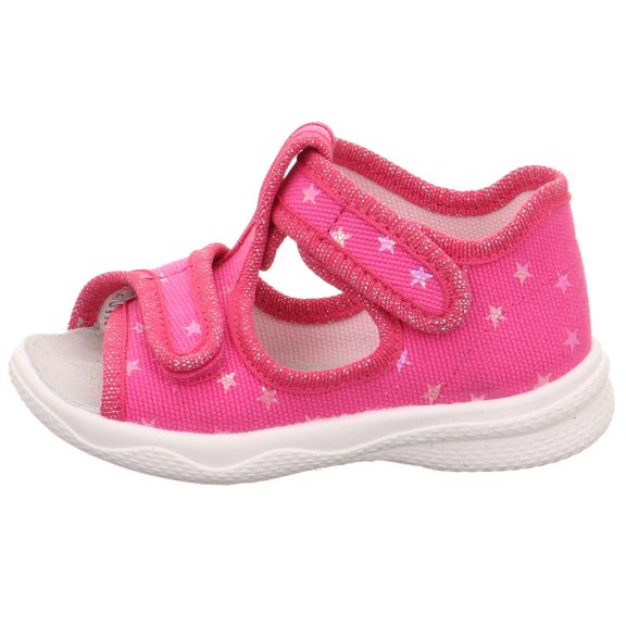 Superfit Polly rugalmas talpú benti kislány cipő pink színben Superfit Polly rugalmas talpú benti kislány cipő pink színben
