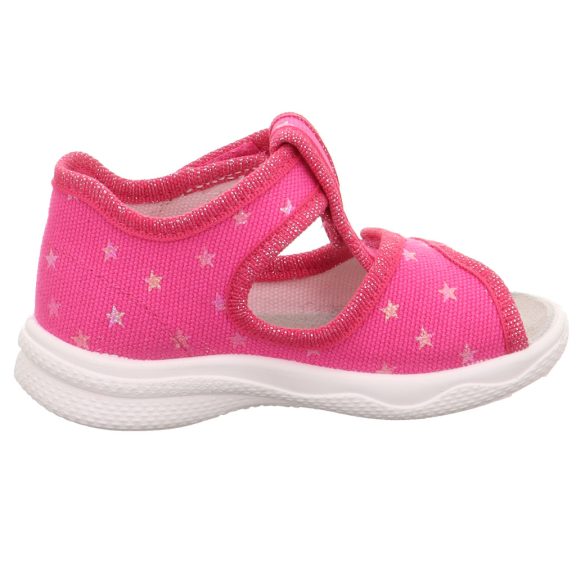 Superfit Polly rugalmas talpú benti kislány cipő pink színben Superfit Polly rugalmas talpú benti kislány cipő pink színben