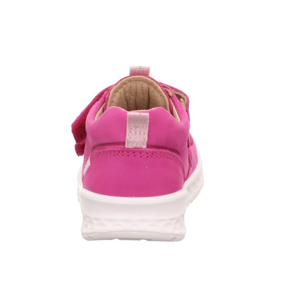 Superfit Breeze prémium gyerekcipő nubuk bőrből pink színben