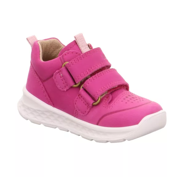 Superfit Breeze prémium gyerekcipő nubuk bőrből pink színben Superfit Breeze prémium gyerekcipő nubuk bőrből pink színben