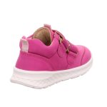 Superfit Breeze prémium gyerekcipő nubuk bőrből pink színben