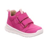 Superfit Breeze prémium gyerekcipő nubuk bőrből pink színben