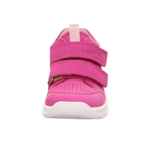 Superfit Breeze prémium gyerekcipő nubuk bőrből pink színben
