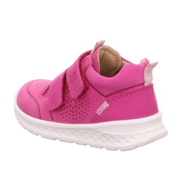 Superfit Breeze prémium gyerekcipő nubuk bőrből pink színben
