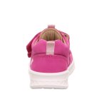 Superfit Breeze prémium gyerekcipő nubuk bőrből pink színben