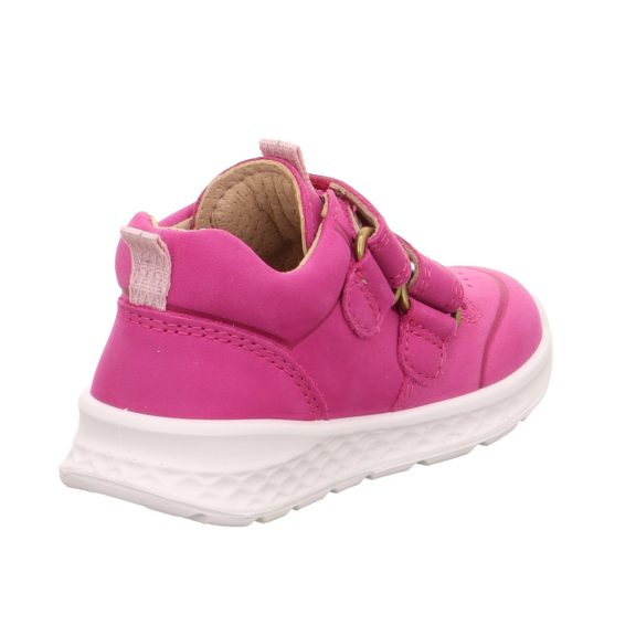 Superfit Breeze prémium gyerekcipő nubuk bőrből pink színben