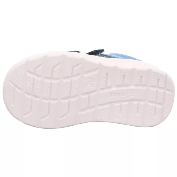 Superfit Breeze prémium kisfiú gyerekcipő nubuk bőrből kék színben