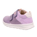 Superfit Breeze prémium gyerekcipő nubuk bőrből lila színben