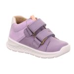 Superfit Breeze prémium gyerekcipő nubuk bőrből lila színben