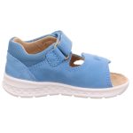 Superfit Lagoon puha baba szandál kék színben, cápa mintával