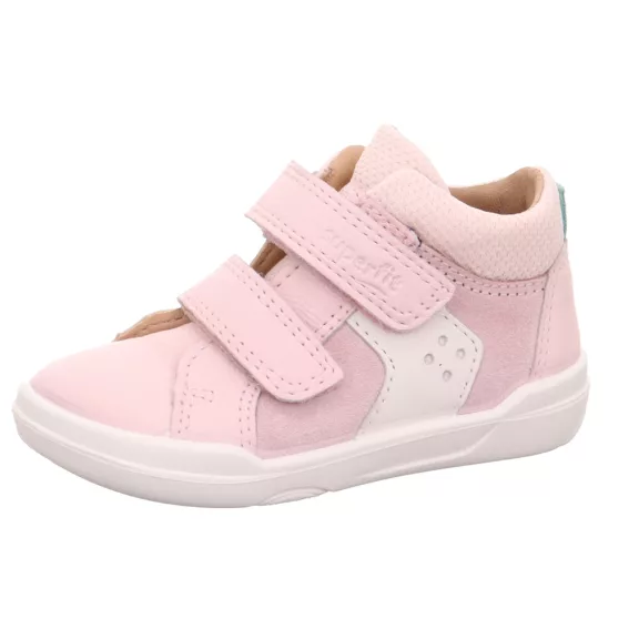 Superfit Superfree Barefoot babacipő rózsaszín-fehér Superfit Superfree Barefoot babacipő rózsaszín-fehér