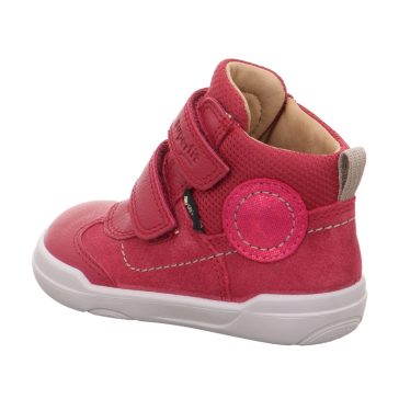 Superfit Superfree Barefoot babacipő cseresznye piros