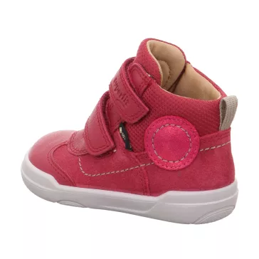 Superfit Superfree Barefoot babacipő cseresznye piros