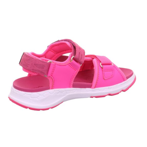 Superfit Criss Cross sportos szandál neon pink