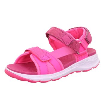 Superfit Criss Cross sportos szandál neon pink