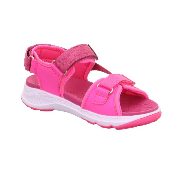 Superfit Criss Cross sportos szandál neon pink