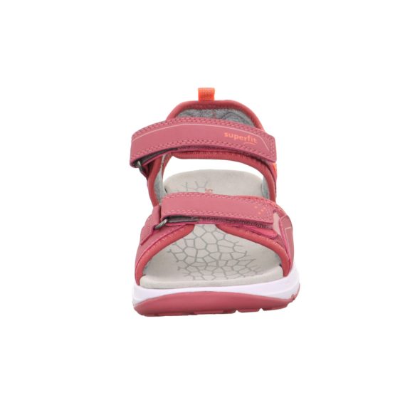 Superfit Criss Cross sportos szandál korall