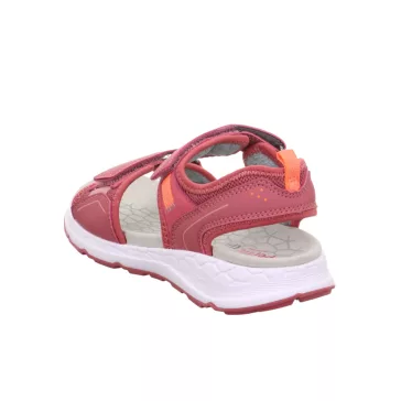Superfit Criss Cross sportos szandál korall