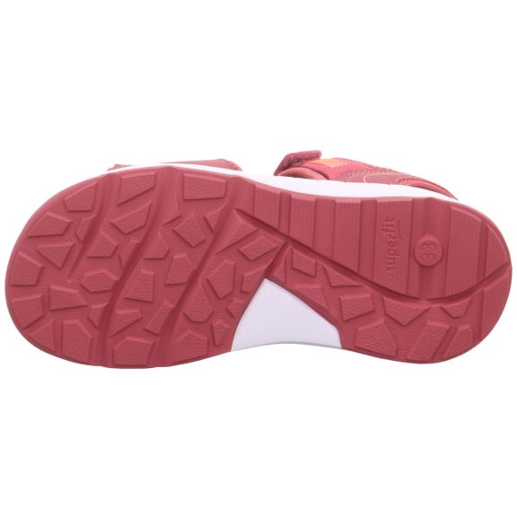 Superfit Criss Cross sportos szandál korall