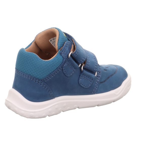 Superfit Whaley nubuk bőr gyerekcipő kék-sárga Superfit Whaley nubuk bőr gyerekcipő kék-sárga