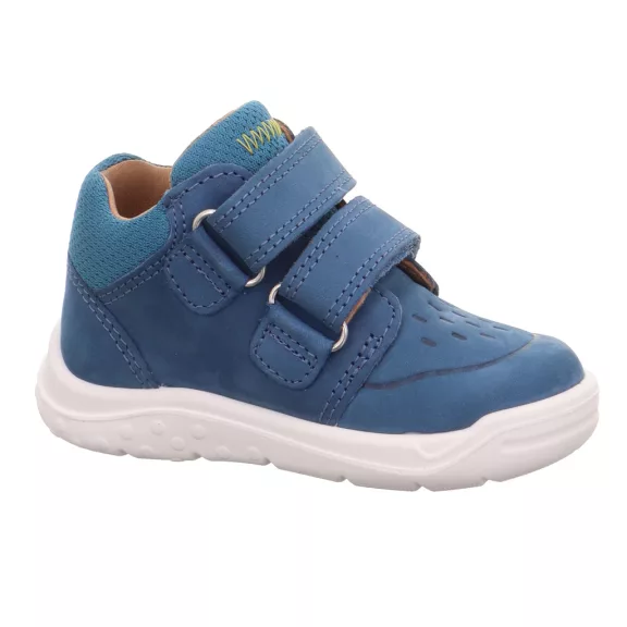 Superfit Whaley nubuk bőr gyerekcipő kék-sárga Superfit Whaley nubuk bőr gyerekcipő kék-sárga