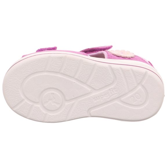 Superfit Boomerang zárt orrú szandál ciklámen