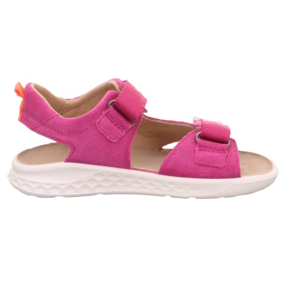 Superfit Lagoon Midi pink lágy, rugalmas talpú szandál