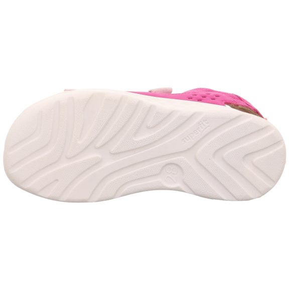 Superfit Lagoon Midi pink lágy, rugalmas talpú szandál