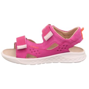 Superfit Lagoon Midi pink lágy, rugalmas talpú szandál