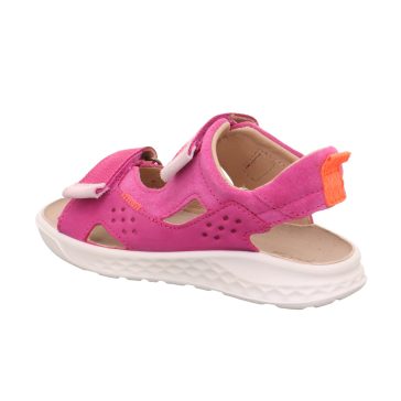 Superfit Lagoon Midi pink lágy, rugalmas talpú szandál