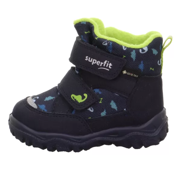 Husky Superfit téli bundás csizma dínós