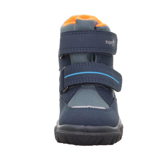 Superfit Husky téli bundás csizma kék-narancs Superfit Husky téli bundás csizma kék-narancs