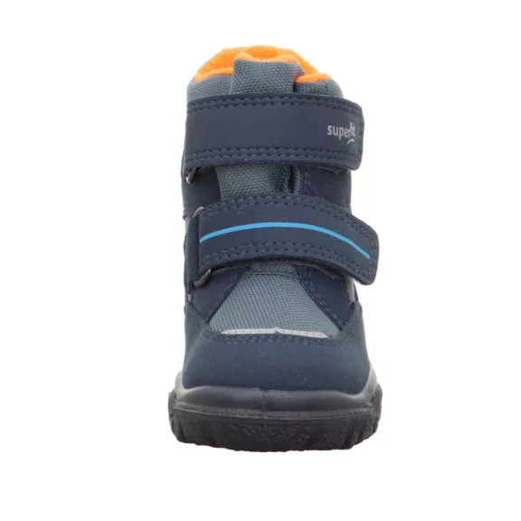 Superfit Husky téli bundás csizma kék-narancs