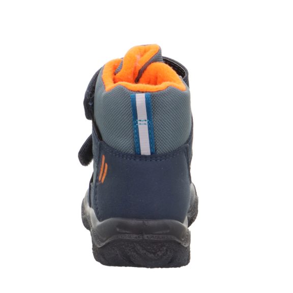 Superfit Husky téli bundás csizma kék-narancs Superfit Husky téli bundás csizma kék-narancs