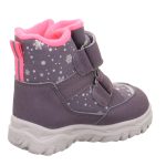 Husky Superfit téli bundás csizma lila-pink