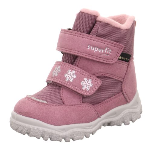Superfit Husky téli bundás csizma púder hópihés