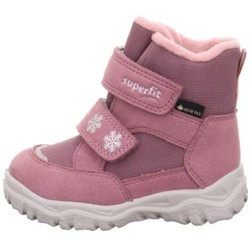 Superfit Husky téli bundás csizma púder hópihés