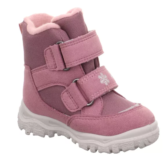 Superfit Husky téli bundás csizma púder hópihés Superfit Husky téli bundás csizma púder hópihés