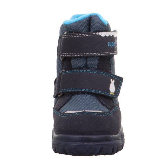 Husky Superfit téli bundás kisfiú csizma pingvines