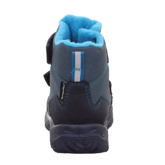 Superfit Husky téli bundás kisfiú csizma pingvines