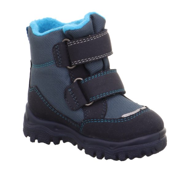 Superfit Husky téli bundás kisfiú csizma pingvines