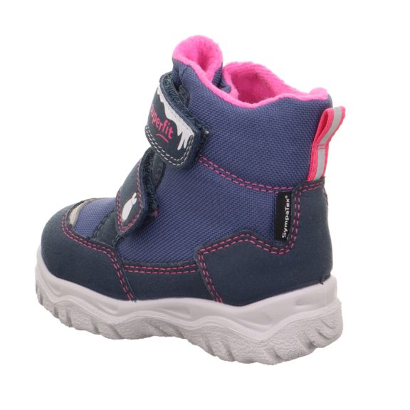Husky Superfit téli bundás kislány csizma pingvines