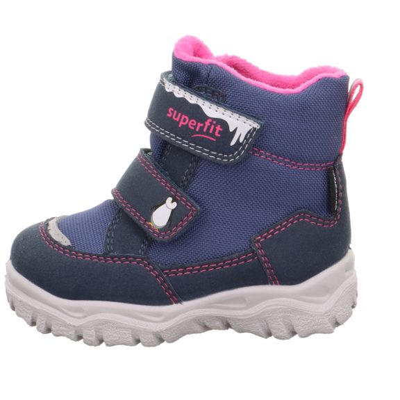 Husky Superfit téli bundás kislány csizma pingvines